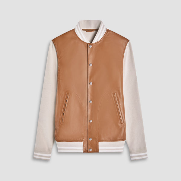 Bugatchi Varsity Hybrid Bomber Jacket