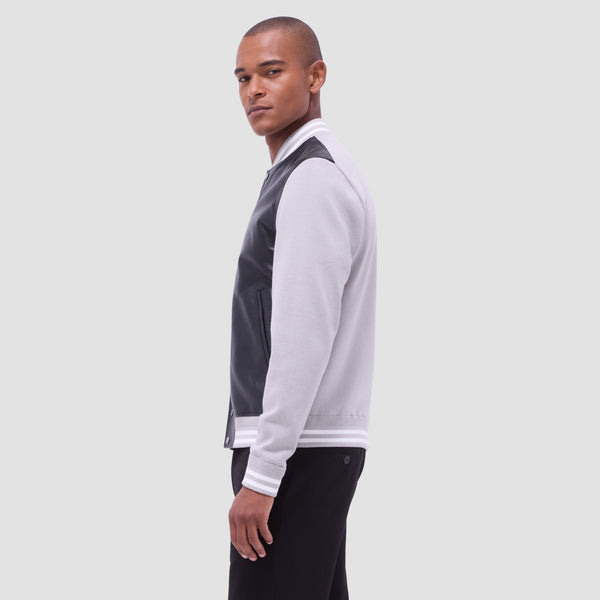 Bugatchi Varsity Hybrid Bomber Jacket