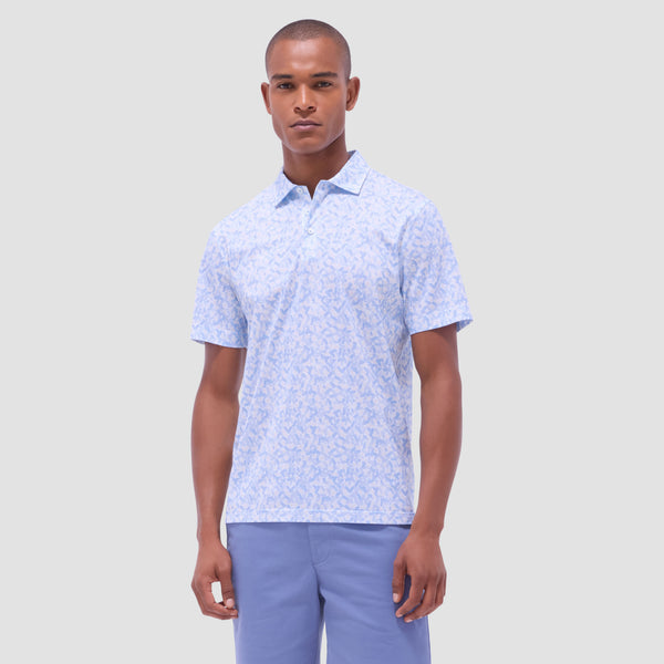 Bugatchi Victor Abstract OoohCotton® Polo Shirt