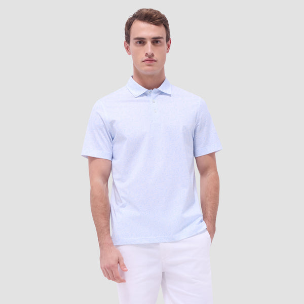 Bugatchi Victor Floral OoohCotton® Polo Shirt