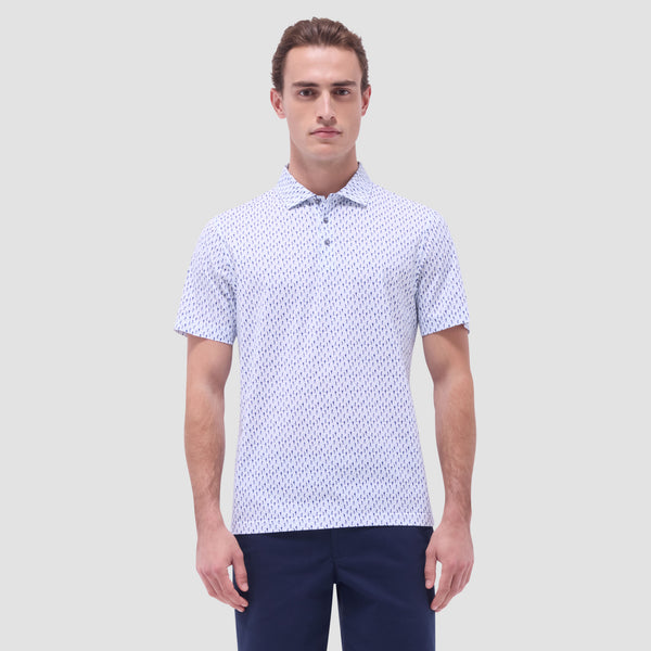 Bugatchi Victor Golfer OoohCotton® Polo Shirt