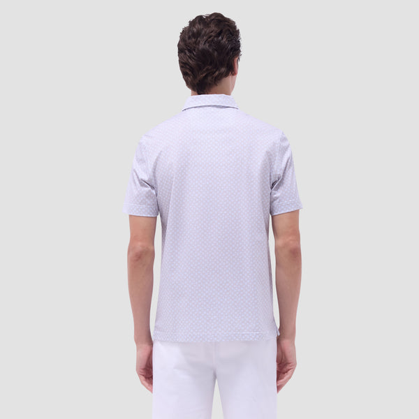 Bugatchi Victor Palm Tree OoohCotton® Polo Shirt