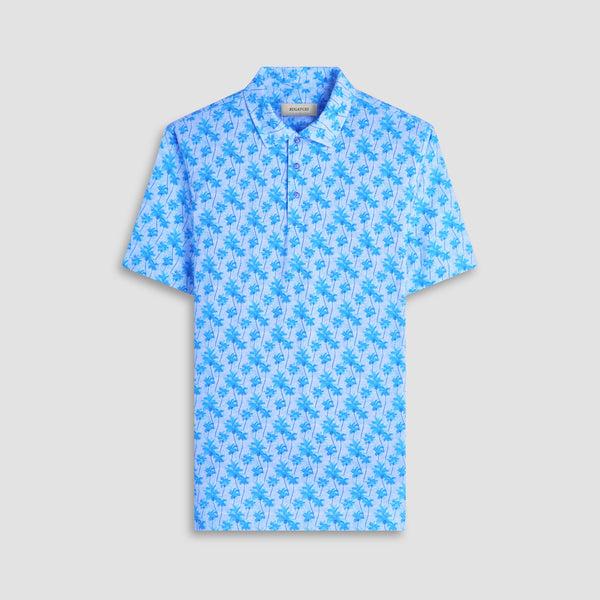 bugatchi Victor Palm Tree OoohCotton® Polo Shirt