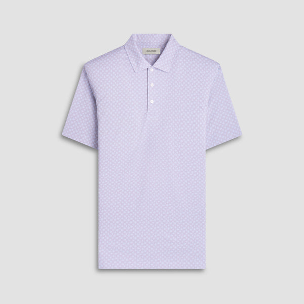 bugatchi Victor Palm Tree OoohCotton® Polo Shirt