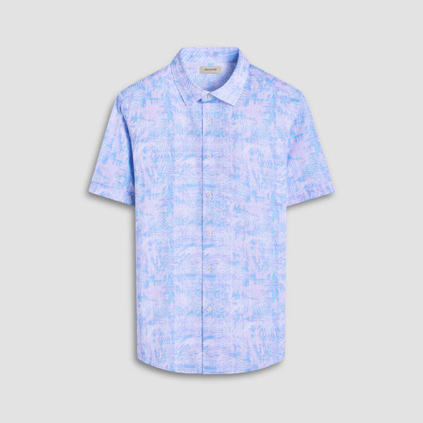 bugatchi Miles Floral OoohCotton® Short-Sleeve Shirt