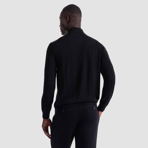 Bugatchi Spencer Quarter-Zip Super Merino™ Sweater