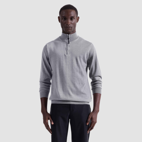 Bugatchi Spencer Quarter-Zip Super Merino™ Sweater
