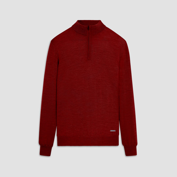 bugatchi Spencer Quarter-Zip Super Merino™ Sweater