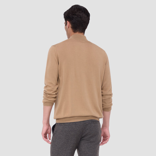 Bugatchi Spencer Quarter-Zip Super Merino™ Sweater