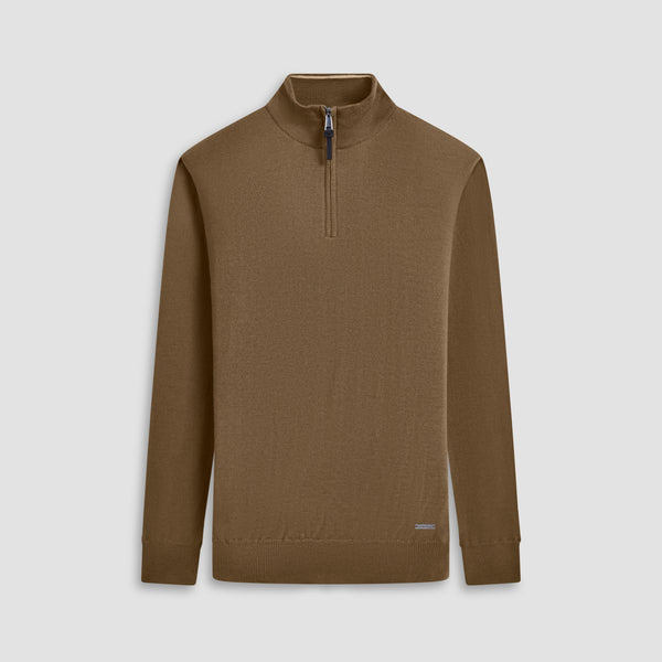 bugatchi Spencer Quarter-Zip Super Merino™ Sweater