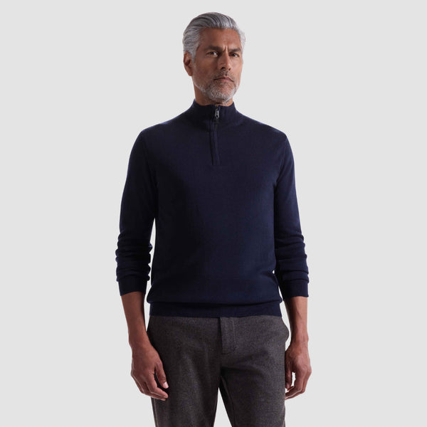 Bugatchi Spencer Quarter-Zip Super Merino™ Sweater
