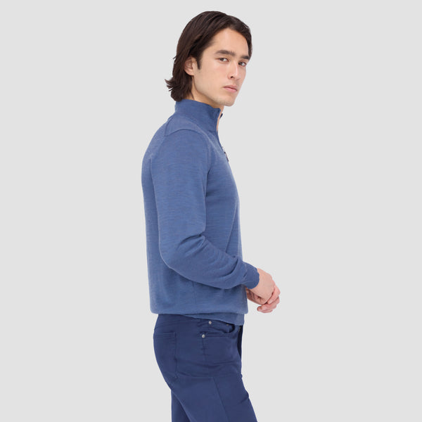 Bugatchi Spencer Quarter-Zip Super Merino™ Sweater