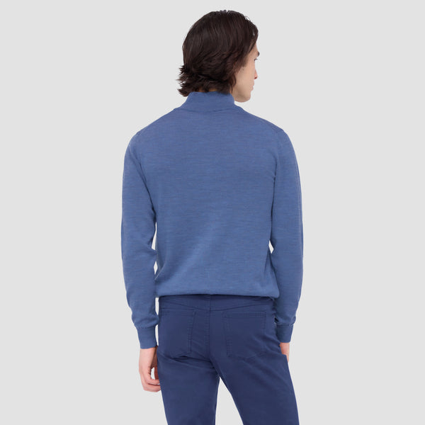Bugatchi Spencer Quarter-Zip Super Merino™ Sweater