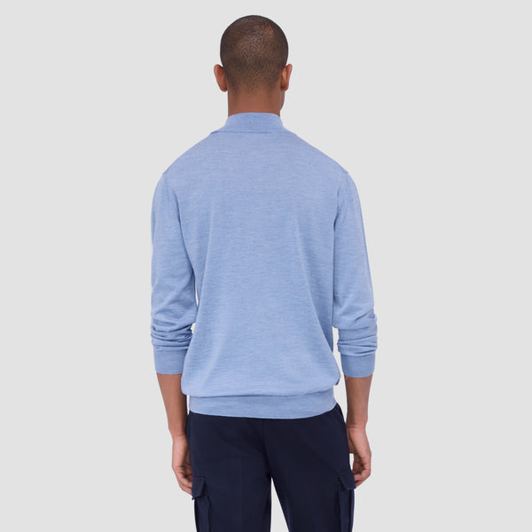 Bugatchi Spencer Quarter-Zip Super Merino™ Sweater