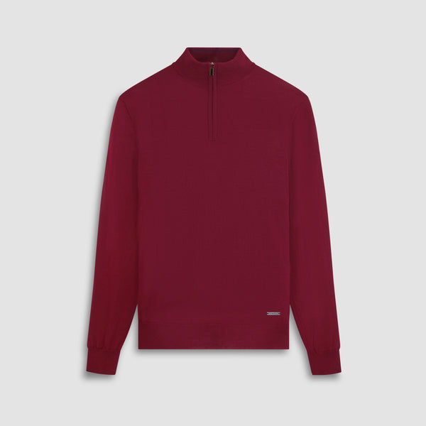 bugatchi Spencer Quarter-Zip Super Merino™ Sweater