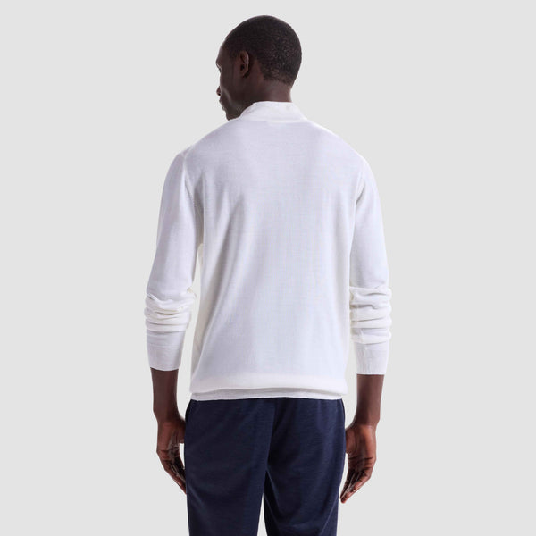 Bugatchi Spencer Quarter-Zip Super Merino™ Sweater