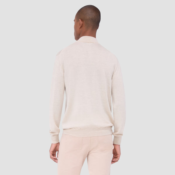 Bugatchi Spencer Quarter-Zip Super Merino™ Sweater