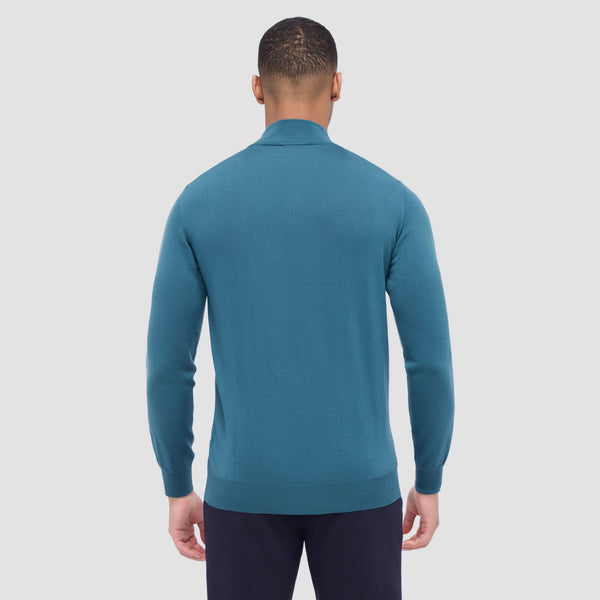 Bugatchi Spencer Quarter-Zip Super Merino™ Sweater