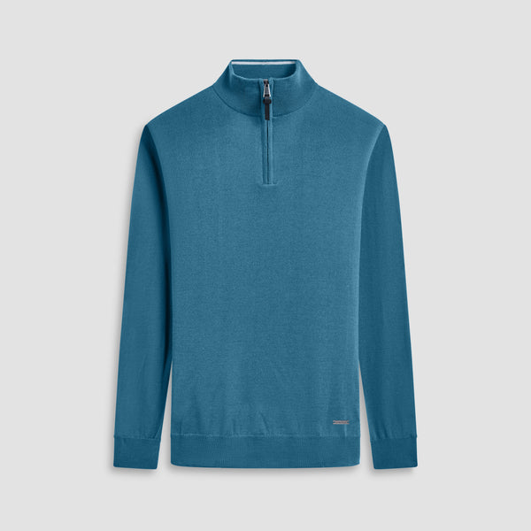 bugatchi Spencer Quarter-Zip Super Merino™ Sweater