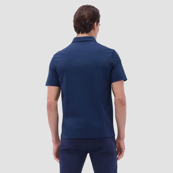 Bugatchi Vincent Double-Sided Solid OoohCotton® Polo Shirt