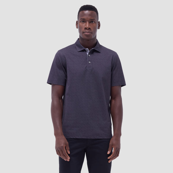 Bugatchi Vincent Double-Sided Solid OoohCotton® Polo Shirt