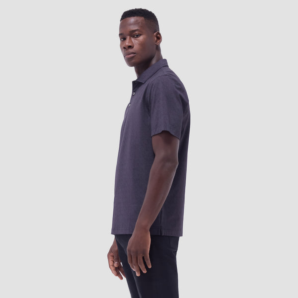 Bugatchi Vincent Double-Sided Solid OoohCotton® Polo Shirt