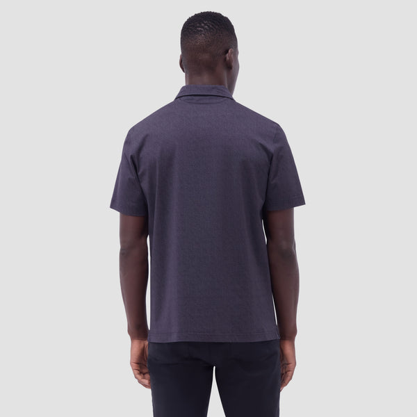 Bugatchi Vincent Double-Sided Solid OoohCotton® Polo Shirt