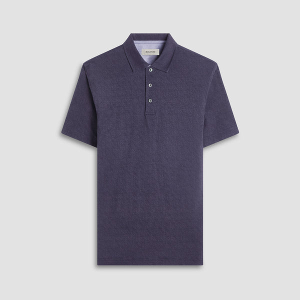 bugatchi Vincent Double-Sided Solid OoohCotton® Polo Shirt