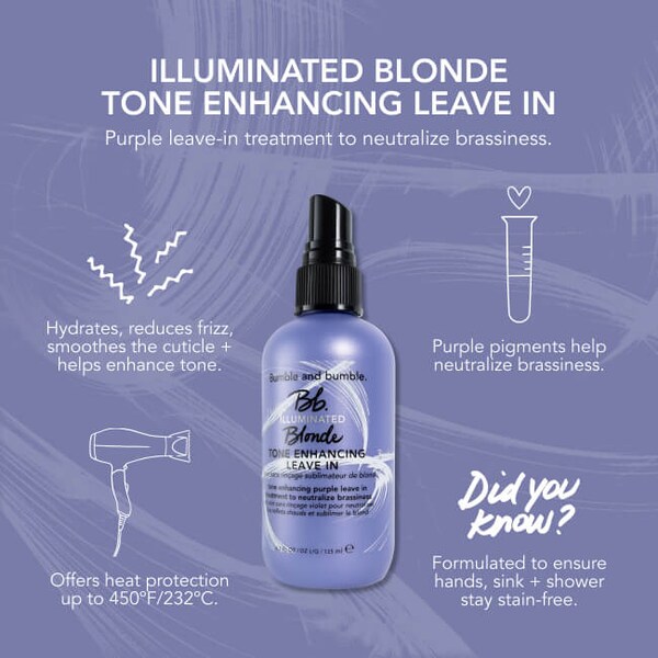 Bumble And Bumble Illuminated Blonde Purple Leave-In Treatment Spray