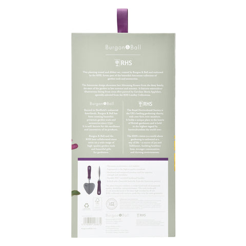 Burgon & Ball Asteraceae Planting Trowel And Dibber Set
