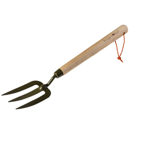 burgon & ball BoronGreen Mid Handled Fork - RHS Endorsed
