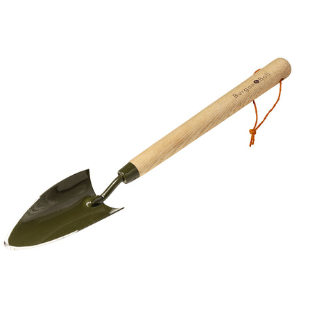 burgon & ball BoronGreen Mid Handled Trowel - RHS Endorsed