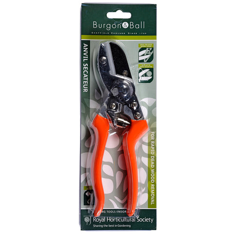Burgon & Ball Anvil Secateur - RHS Endorsed