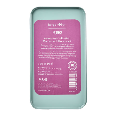 Burgon & Ball Asteraceae Pruner And Holster Set