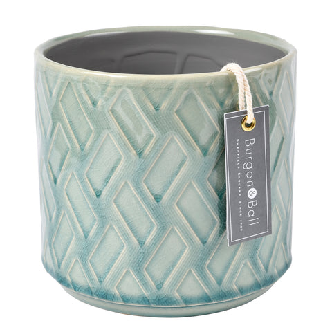 Burgon & Ball Barcelona Glazed Pot - Celadon
