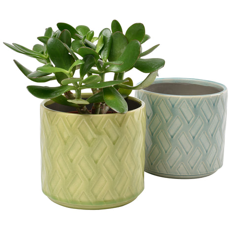 Burgon & Ball Barcelona Glazed Pot - Celadon