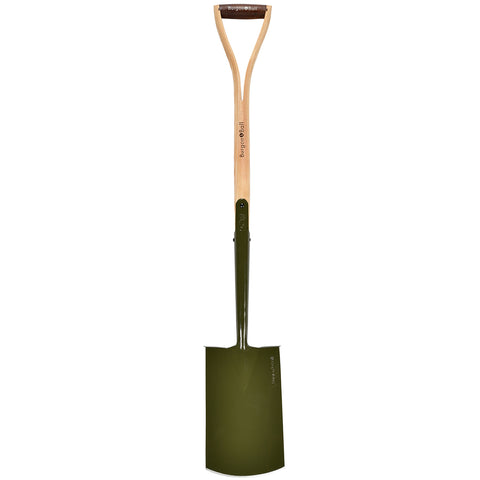 burgon & ball BoronGreen Digging Spade - RHS Endorsed