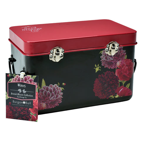 Burgon & Ball British Bloom Seed Storage Tin
