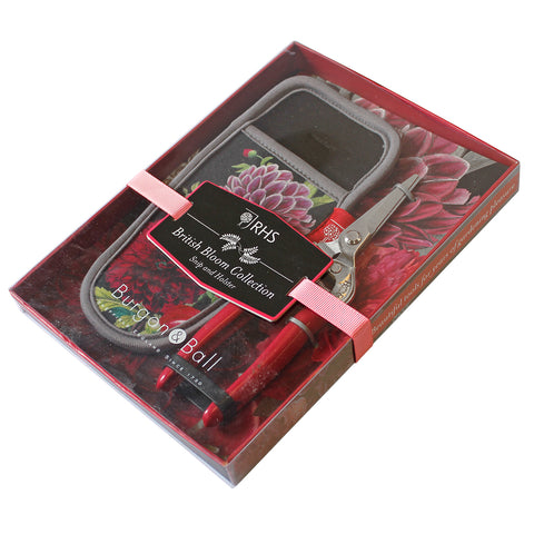 burgon & ball British Bloom Snip and Holster Set