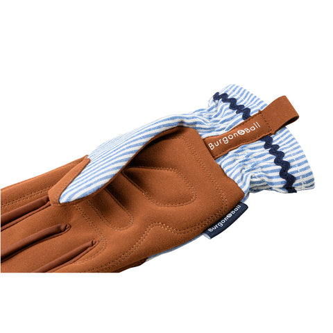 Burgon & Ball Collector Gloves – Blue Stripe