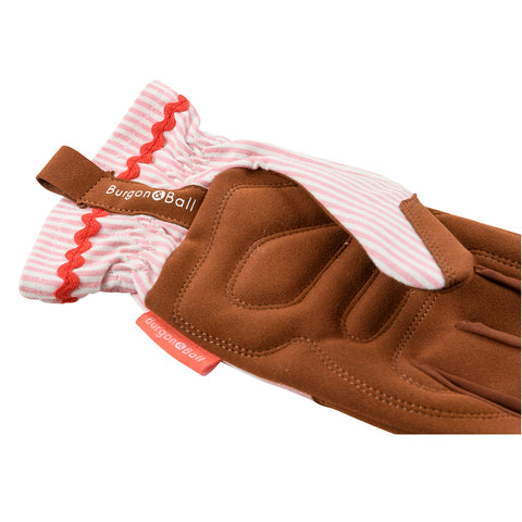 Burgon & Ball Collector Gloves – Blush Stripe