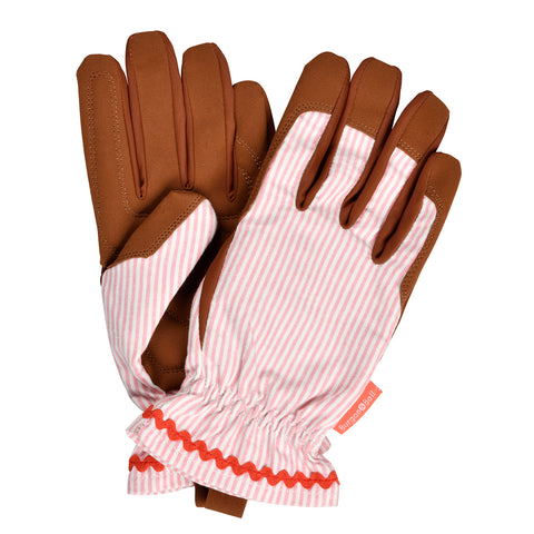burgon & ball Collector Gloves – Blush Stripe