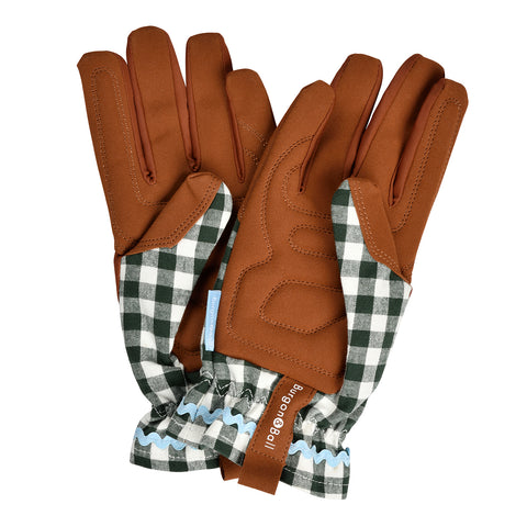 Burgon & Ball Collector Gloves – Heritage Green Check