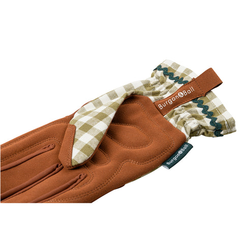 Burgon & Ball Collector Gloves – Olive Check
