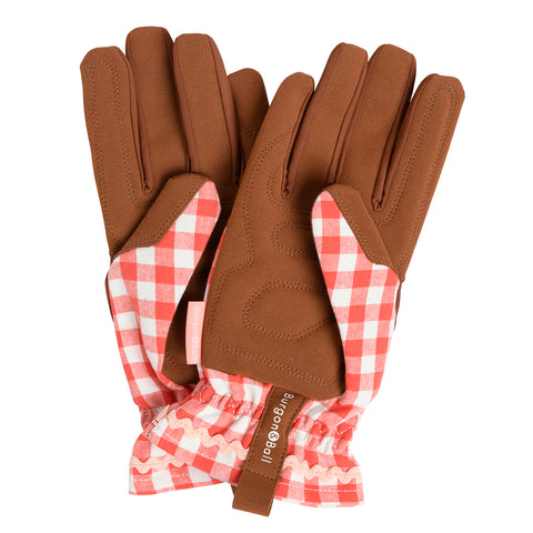 Burgon & Ball Collector Gloves – Red Check