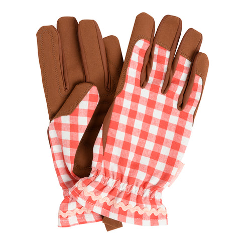 burgon & ball Collector Gloves – Red Check