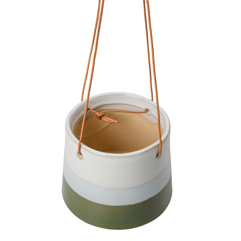 Burgon & Ball Collector Hanging Pot Blue/Green – 9.5cm