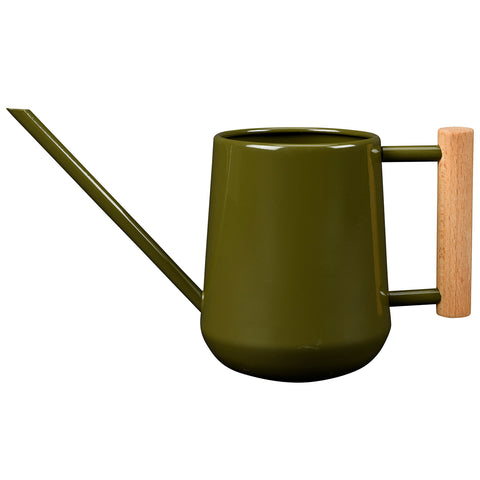 burgon & ball Collector Indoor Watering Can - Olive