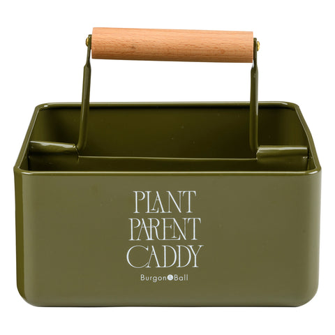 Burgon & Ball Collector Plant Parent Caddy - Olive