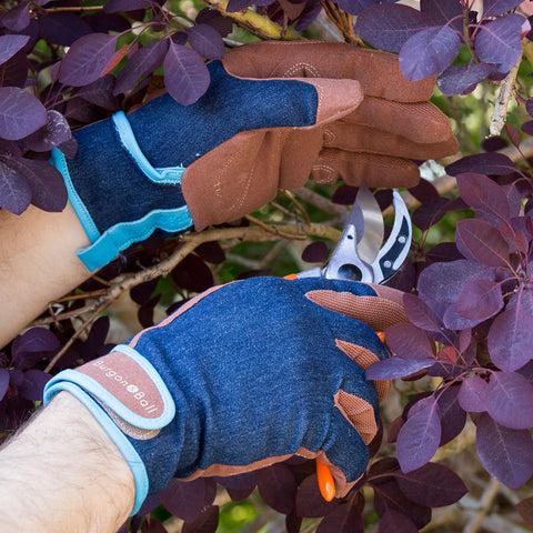 Burgon & Ball Dig The Glove - Denim - M/L